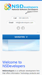 Mobile Screenshot of nsdevelopers.com